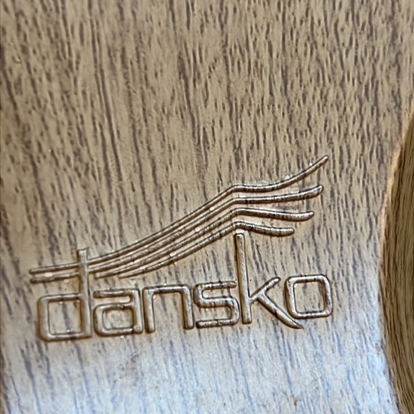 Dansko Season White Leather Adjustable Buckle Platform Sandals US 10.5-11/EU 41 - Picture 11 of 16